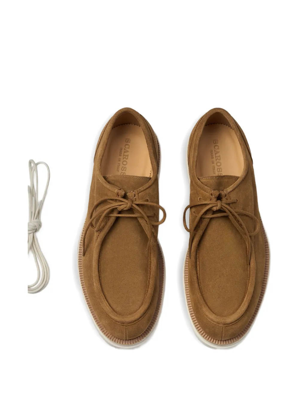 Scarosso Damiano lug-sole Derby shoes Bruin