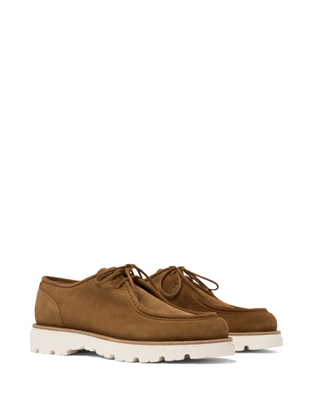 Scarosso Damiano lug-sole Derby shoes Bruin