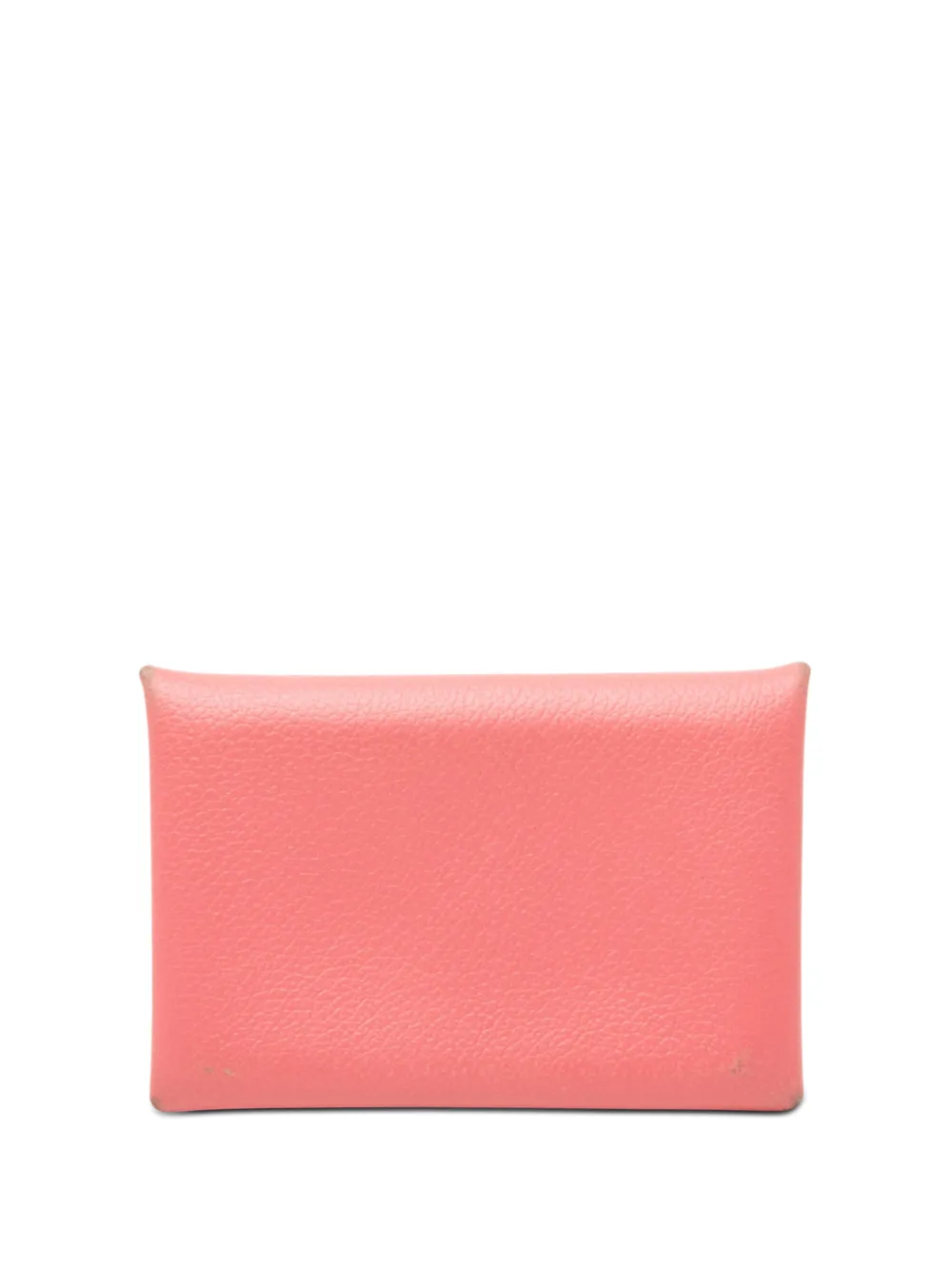 Hermès Pre-Owned 2019 Chevre Mysore Calvi card holder - Rosa