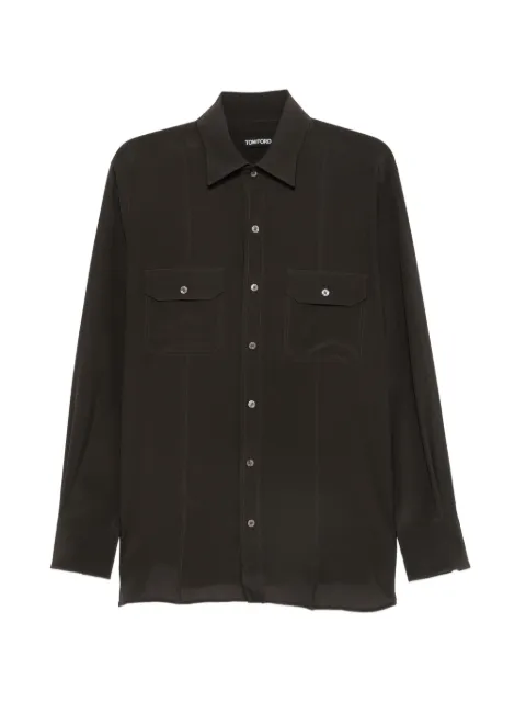 TOM FORD chest-pocket shirt