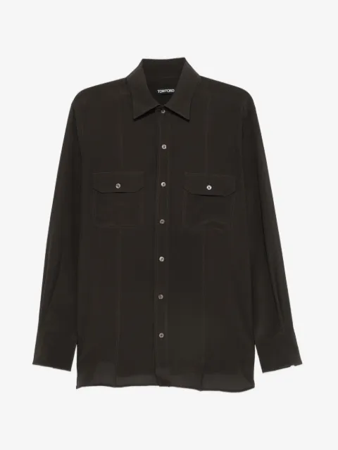 TOM FORD chest-pocket shirt