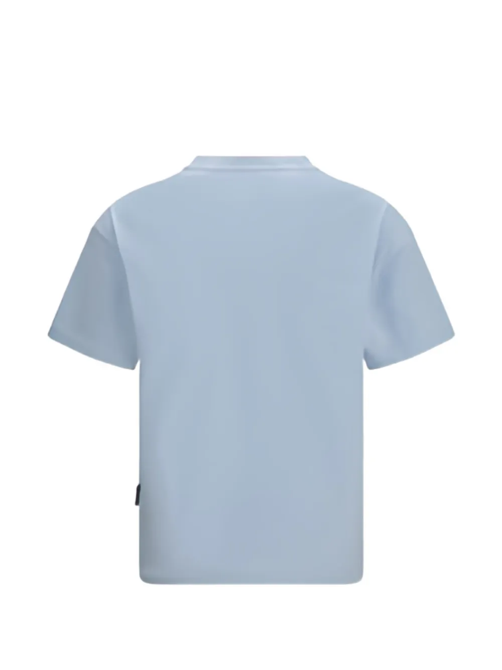 Palm Angels T-shirt met logoprint Blauw