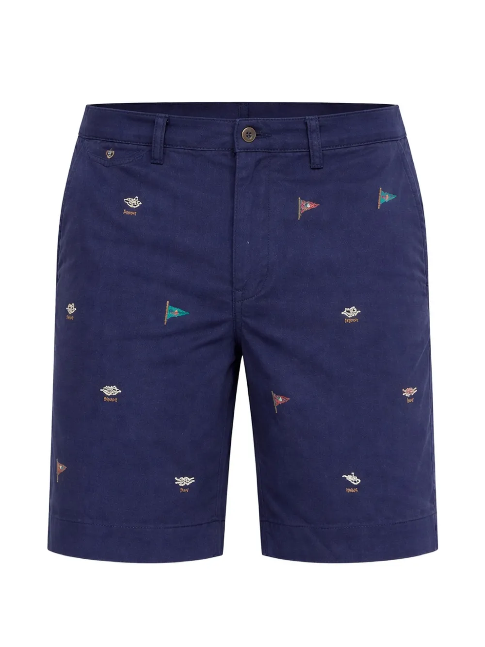 Polo Ralph Lauren embroidered cotton shorts - Blu