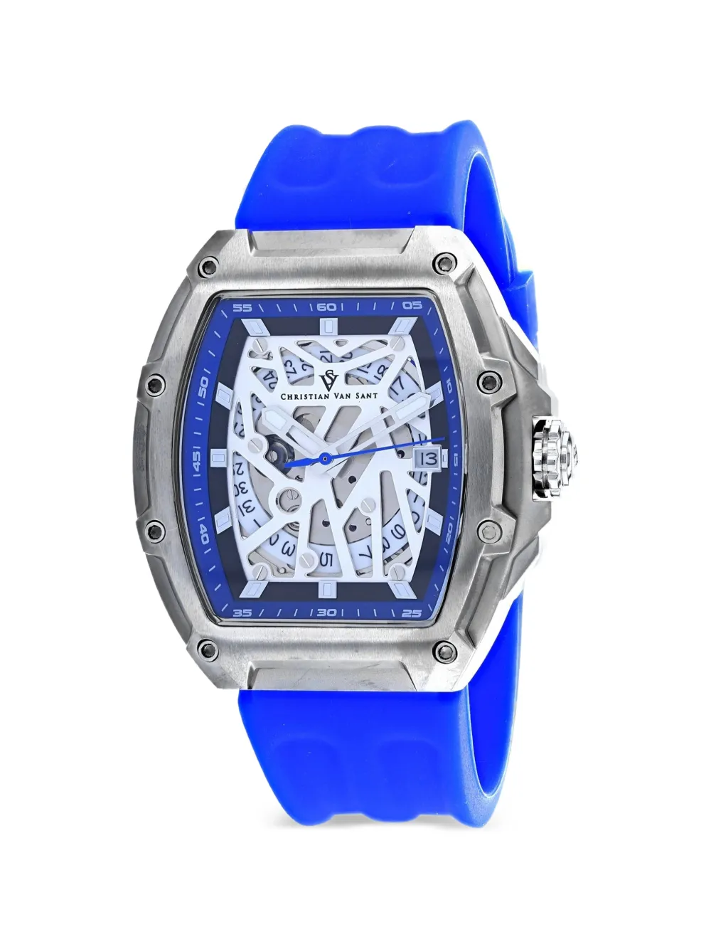 CHRISTIAN VAN SANT Odyssey 50mm watch - Argento