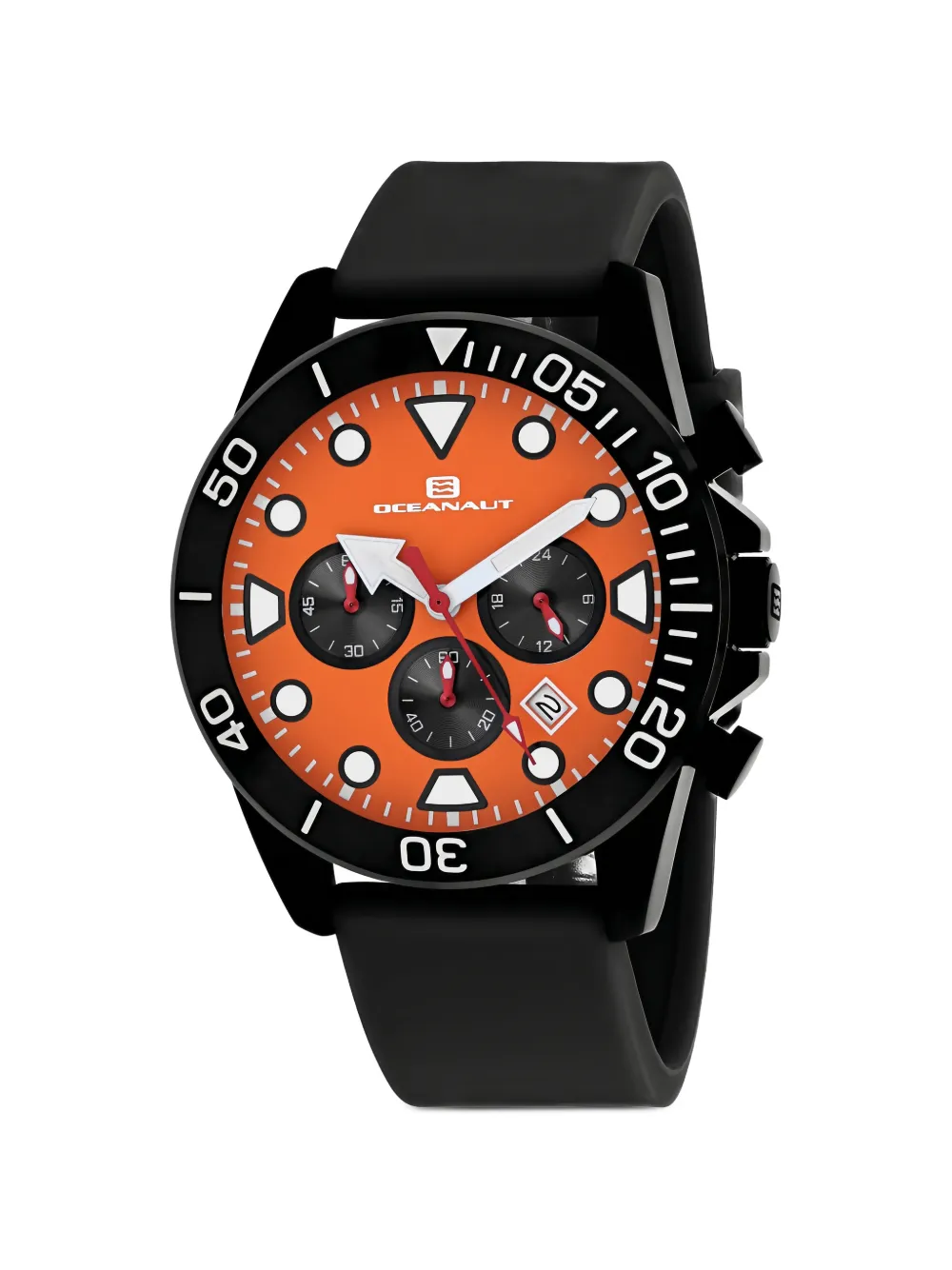 OCEANAUT Naval chronograph 47mm watch - Arancione