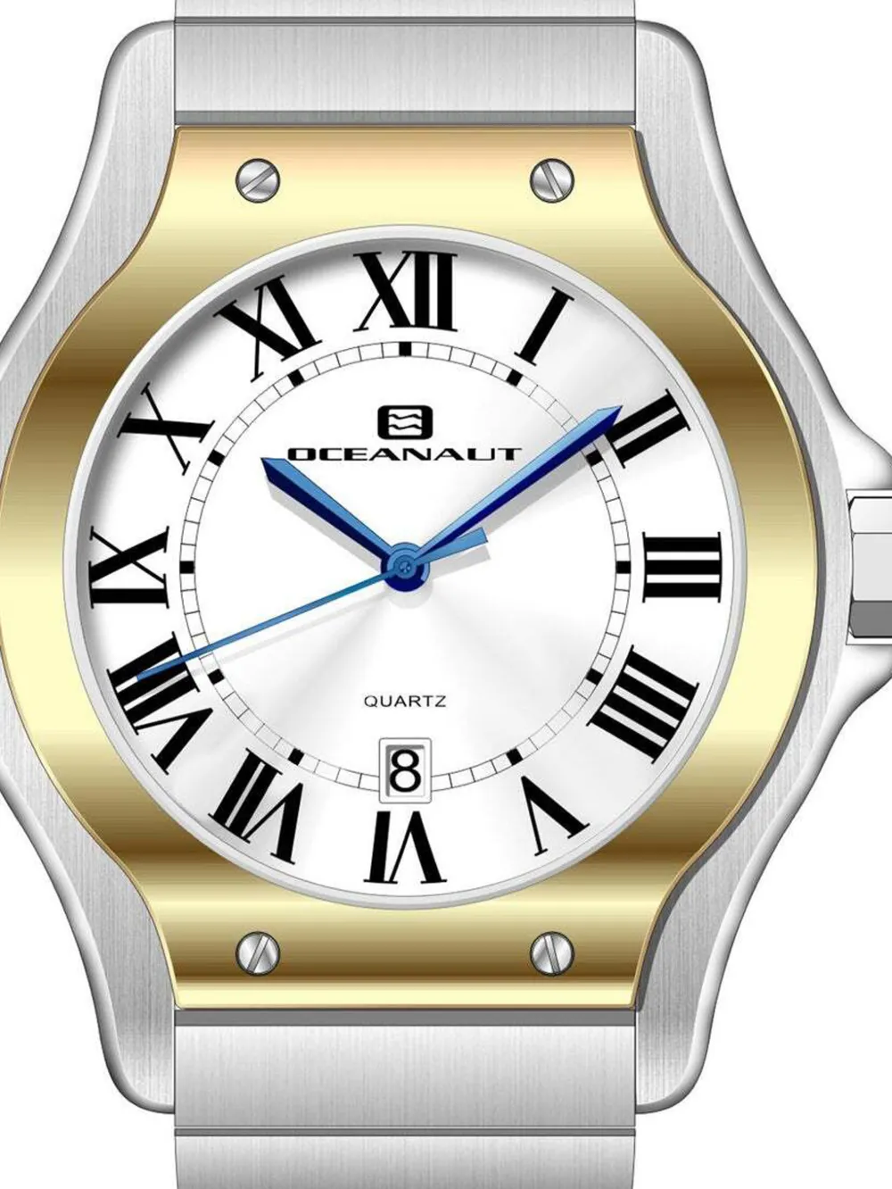  Oceanaut Montre Rayonner 43 Mm - Blanc 