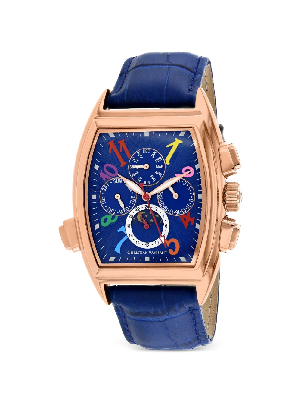 CHRISTIAN VAN SANT Grandeur 45mm watch - Blu