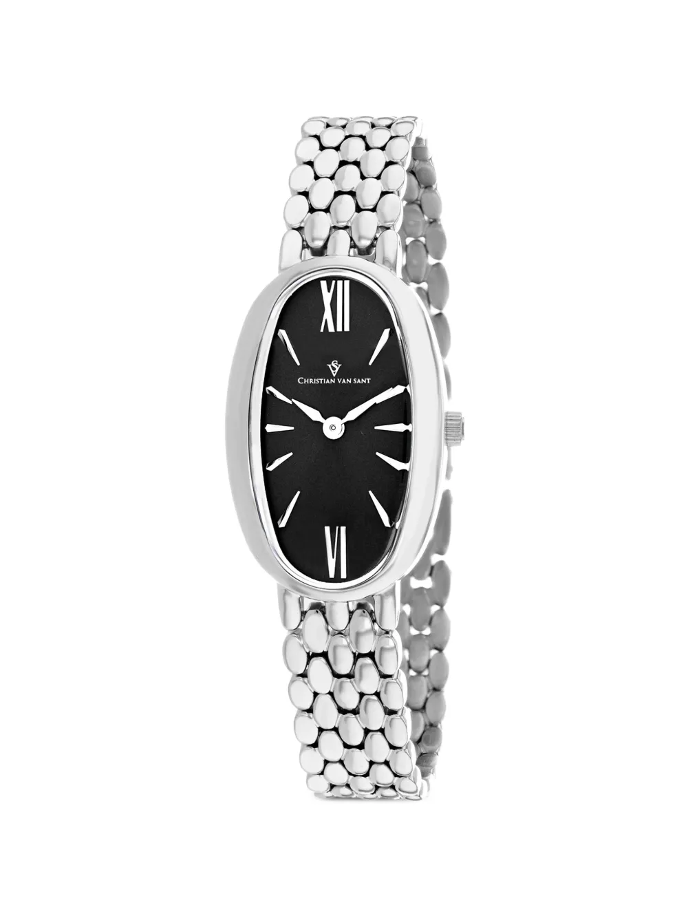 CHRISTIAN VAN SANT Lucia Pebble Bracelet 31mm watch - Schwarz