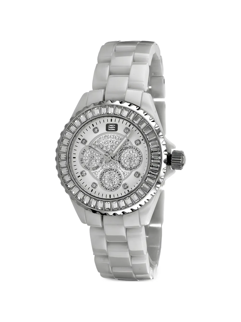 OCEANAUT emabished 39mm watch - Bianco