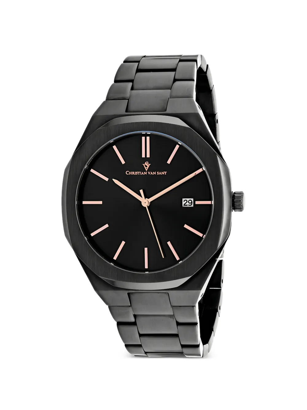 CHRISTIAN VAN SANT Octavius Slim 42mm watch - Nero
