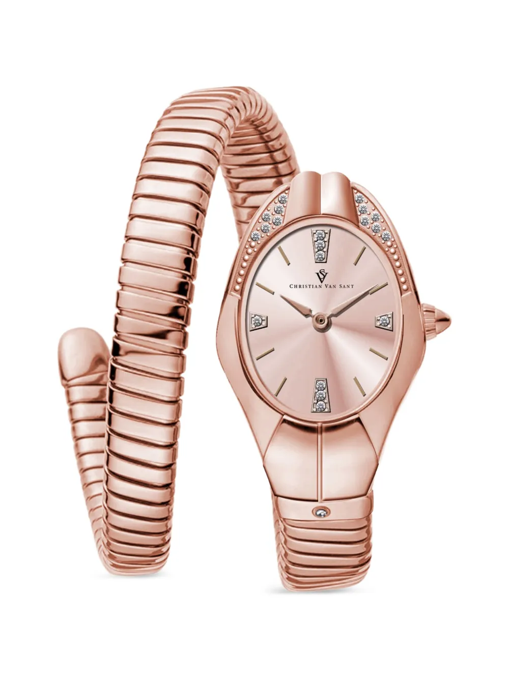 CHRISTIAN VAN SANT Naga 22mm watch - Rosa