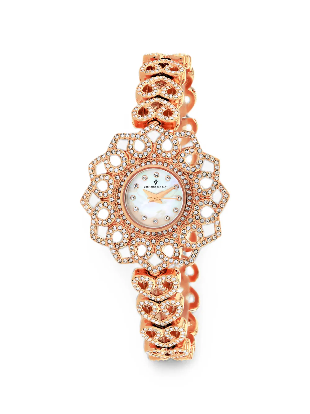 CHRISTIAN VAN SANT Chantilly 38mm watch - Weiß