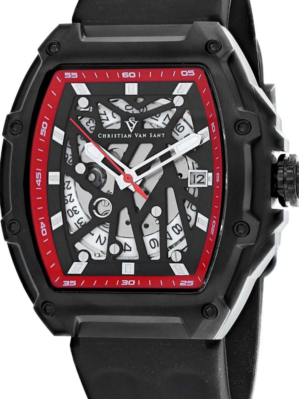  Christian Van Sant Montre Odyssey 50 Mm - Noir 
