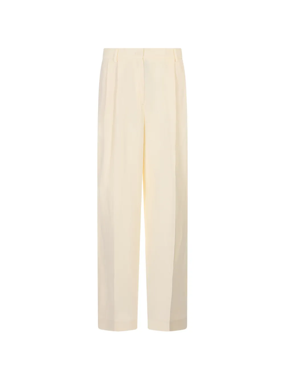 Fabiana Filippi pleated straight-leg trousers - Toni neutri