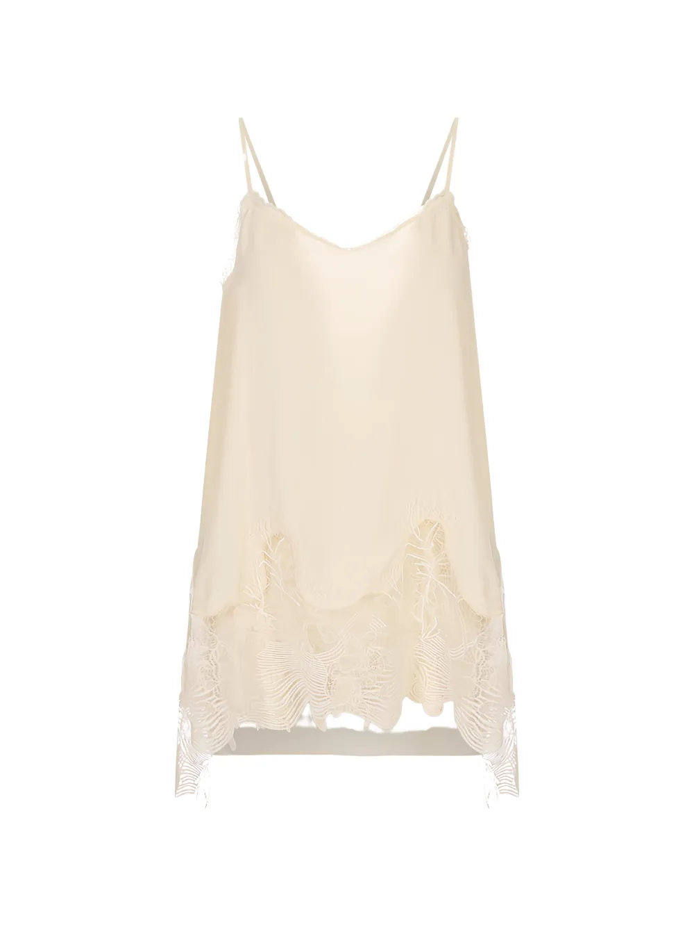 Fabiana Filippi lace-trim top - Rosa