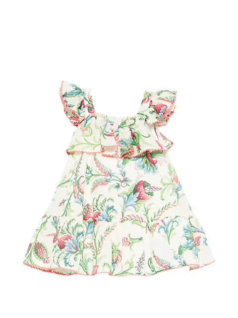 ETRO KIDS robe volantée à fleurs