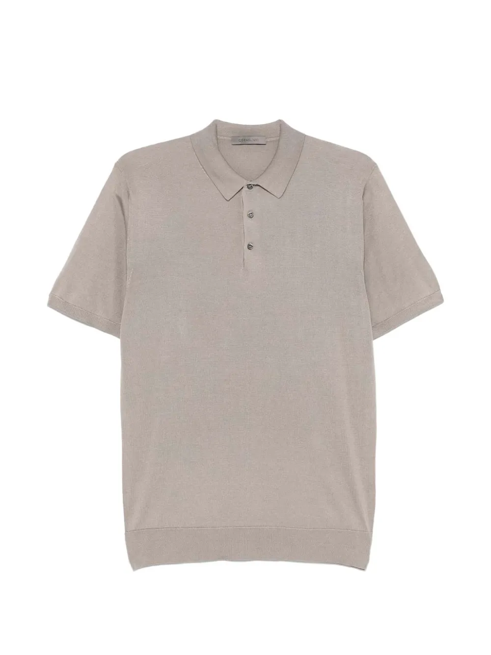 Corneliani short-sleeve knitted sweater - Nude