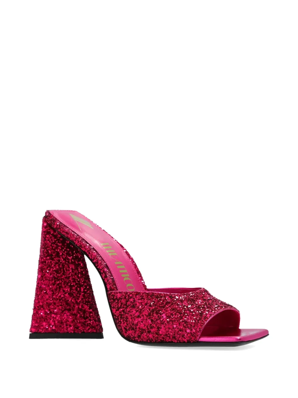 The Attico Devon muiltjes met glitter Roze