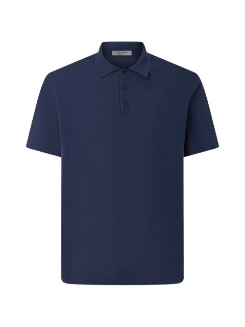 Corneliani polo Pima en maille fine en coton
