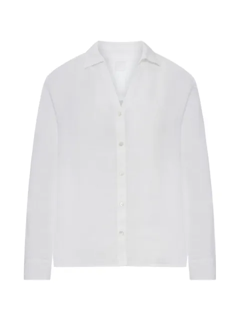 120% Lino long-sleeve linen shirt