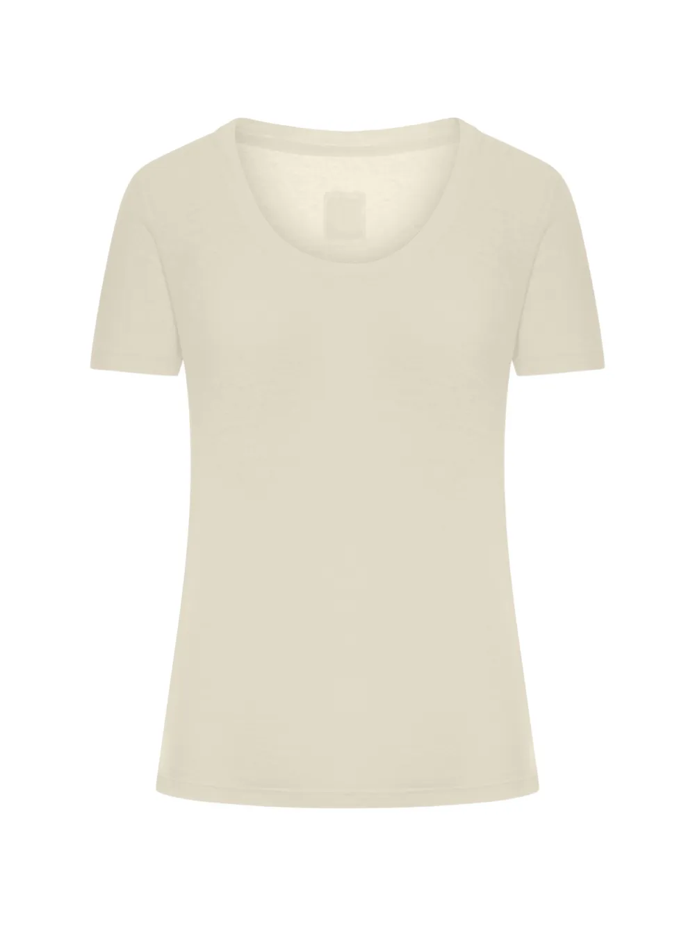 120% Lino short-sleeves T-shirt - Toni neutri