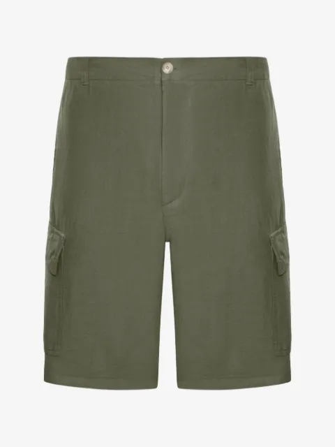 120% Lino linen cargo shorts