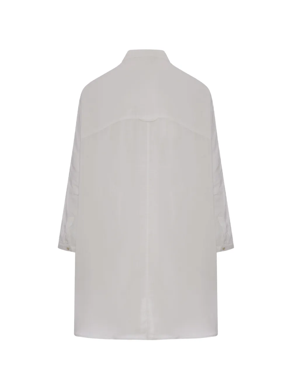 120% Lino Overhemd met lange mouwen Wit