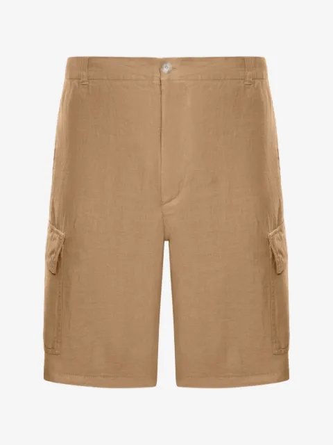 120% Lino linen cargo shorts