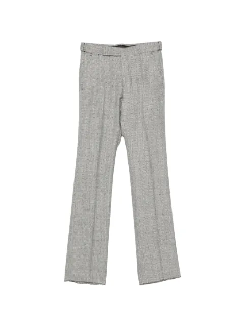 TOM FORD herringbone-pattern tailored trousers