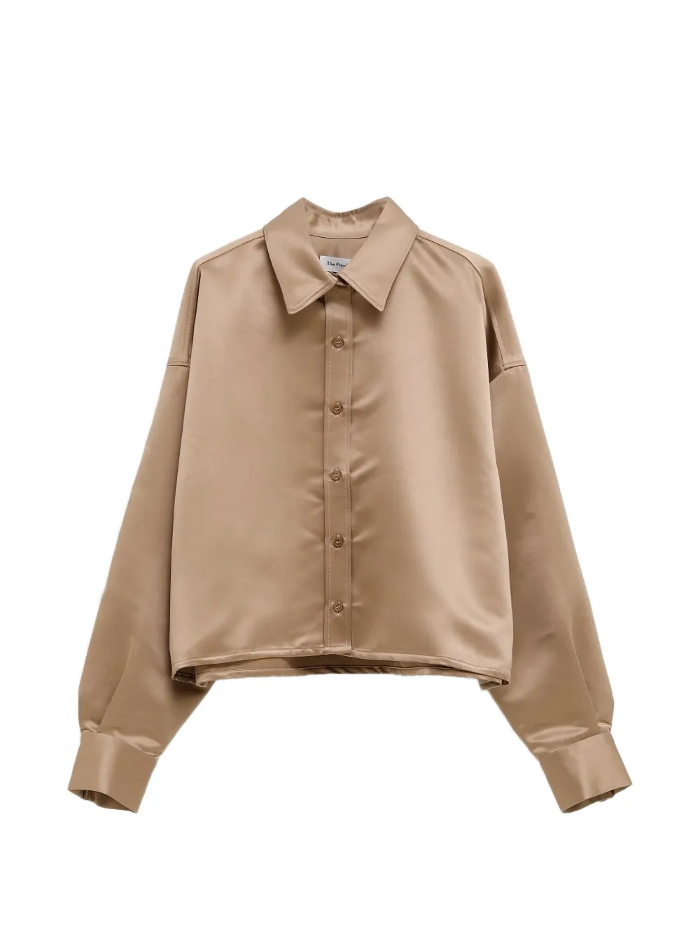 The Frankie Shop Arlen Boxy shirt - Toni neutri