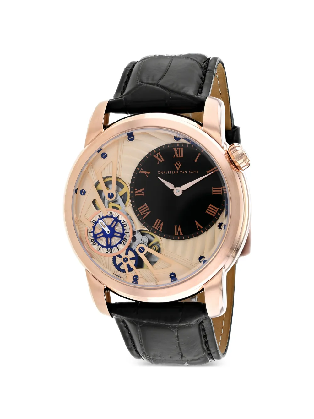 CHRISTIAN VAN SANT Sprocket 44mm auto-quartz watch - Toni neutri