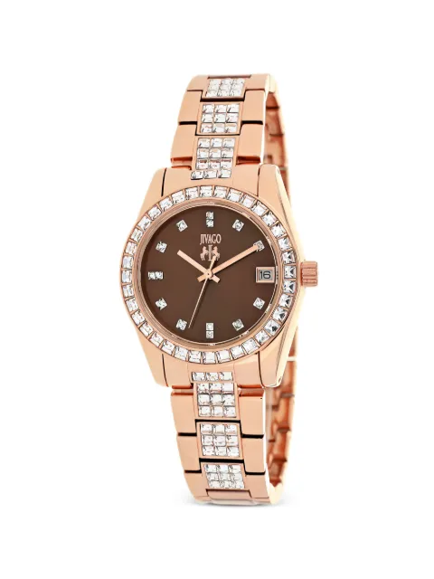 JIVAGO Magnifique crystal-embellished 30mm quartz watch