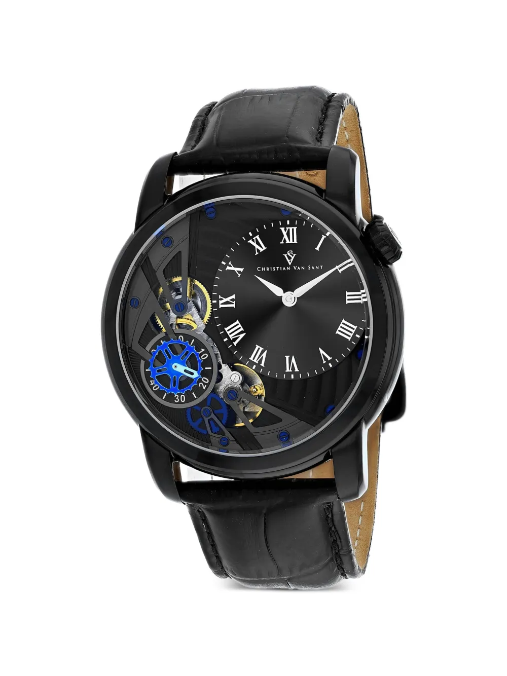 CHRISTIAN VAN SANT Sprocket 44mm watch - Nero