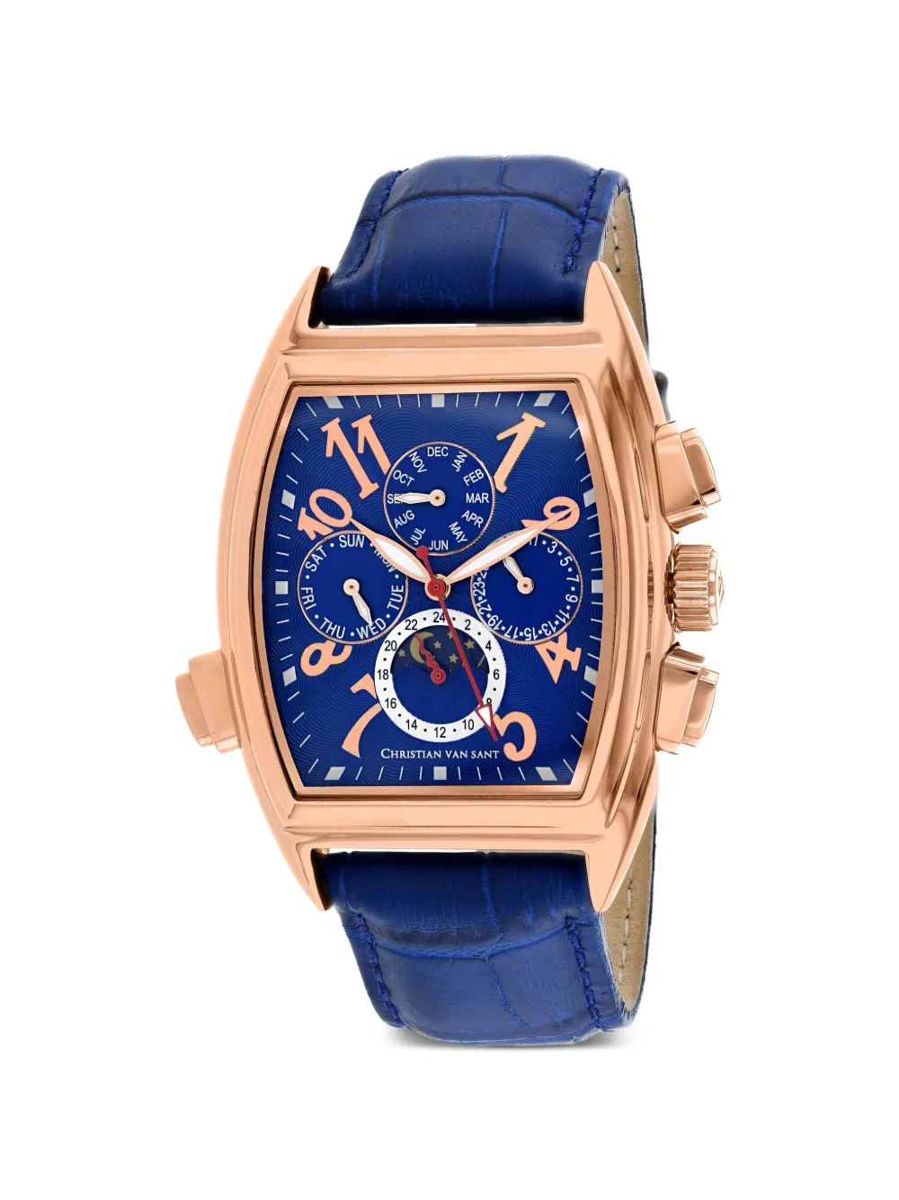 CHRISTIAN VAN SANT Grandeur 45mm watch - Blu