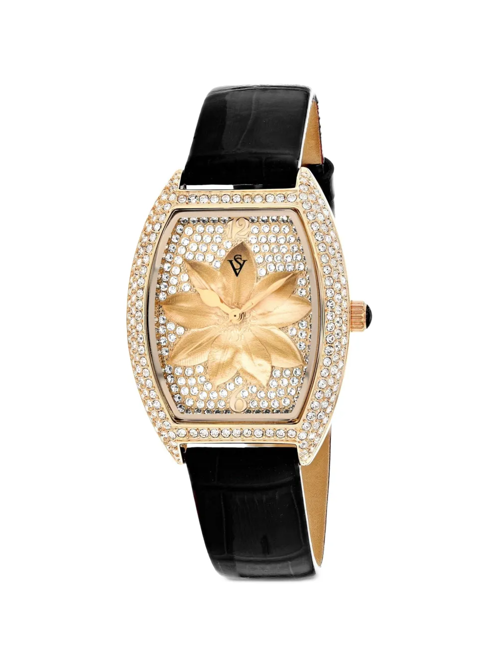 CHRISTIAN VAN SANT Lotus Crystal 36mm watch - Oro