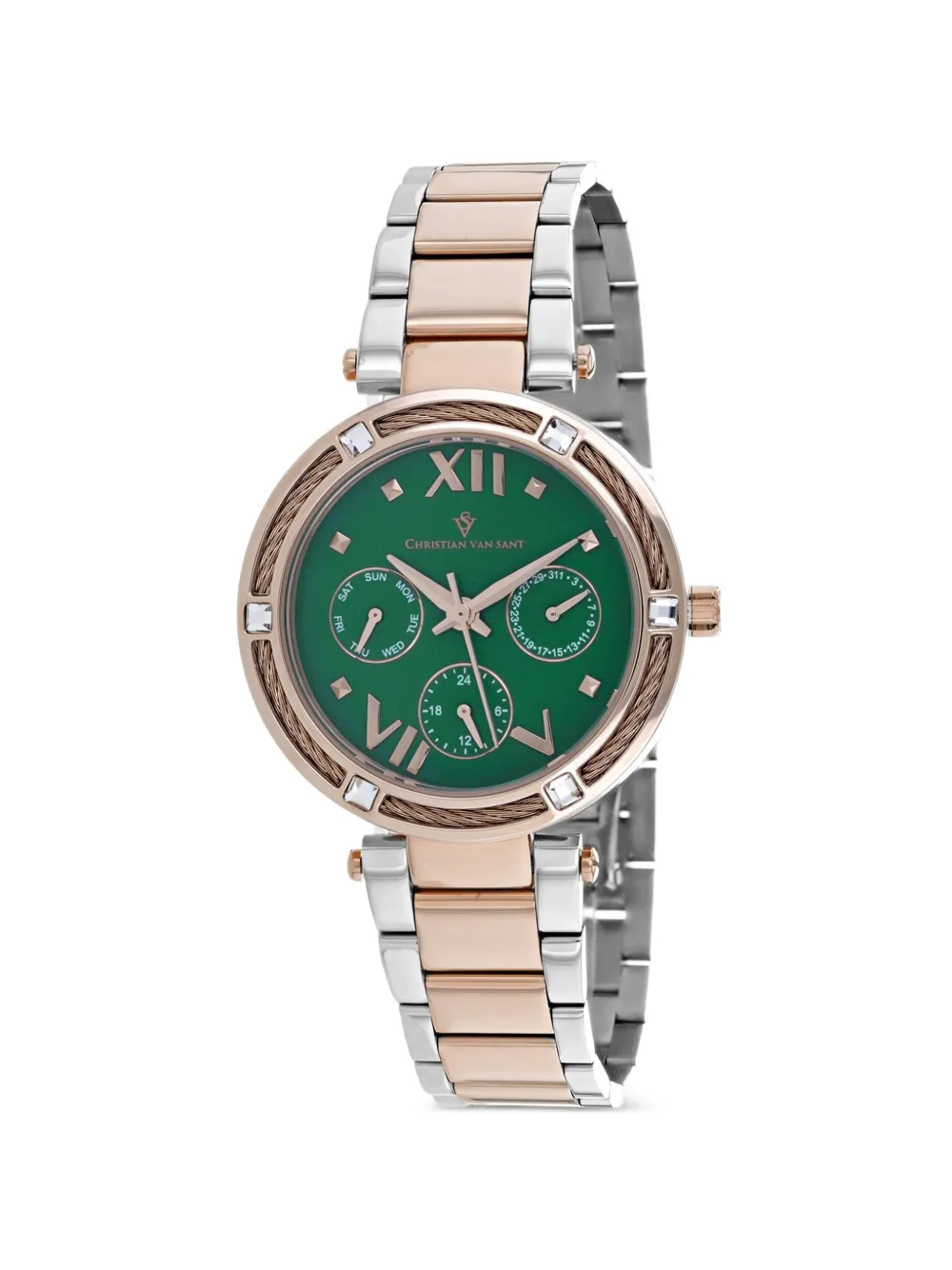 CHRISTIAN VAN SANT Sienna 33mm watch - Verde