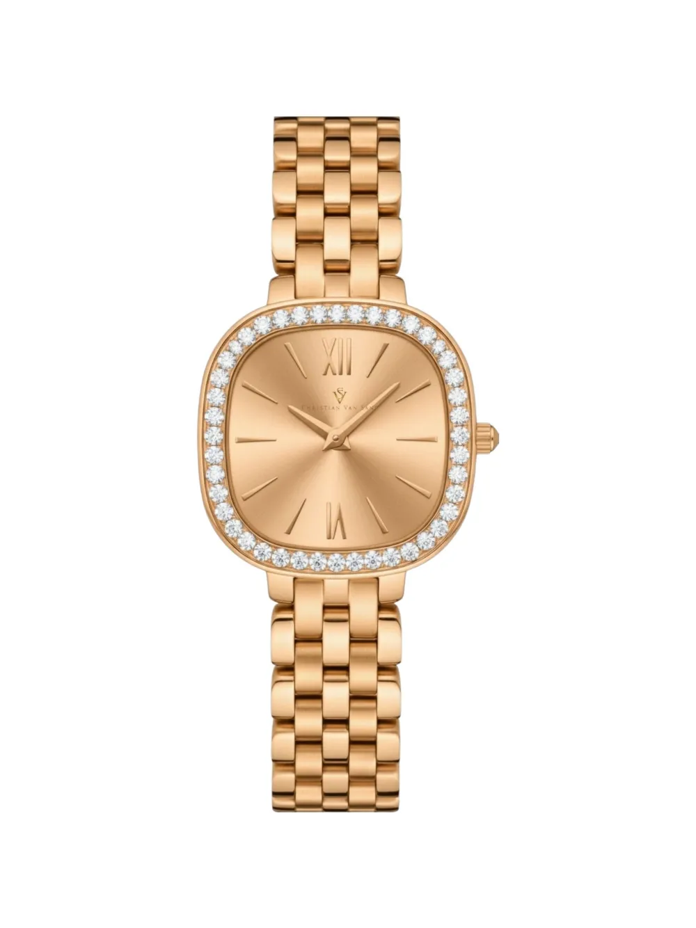 Christian Van Sant Rivoli 24mm Watch In Gold