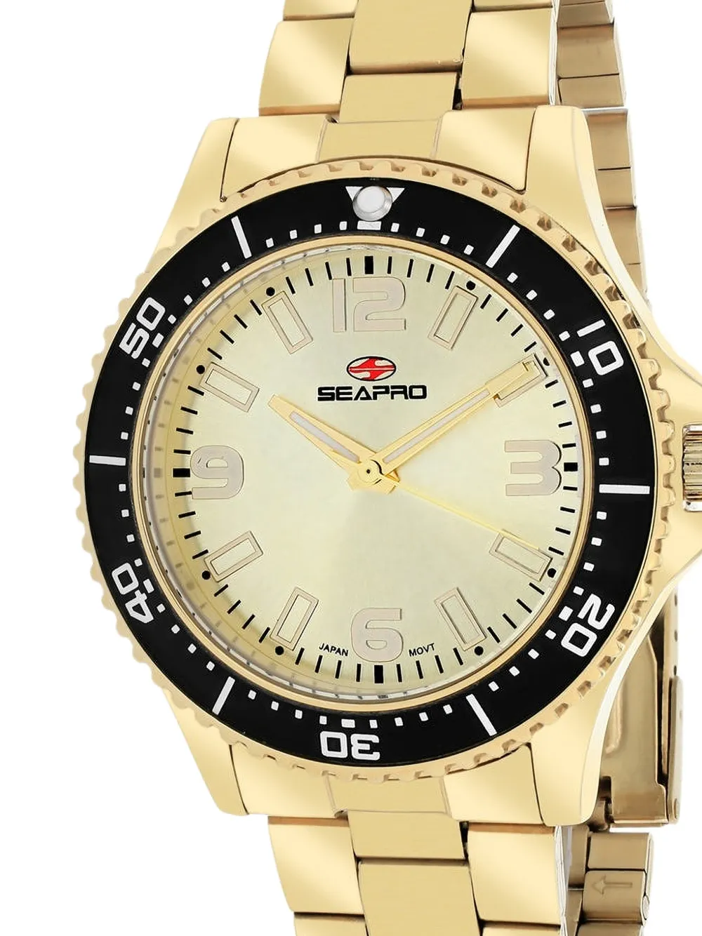  Seapro Reloj Tideway Con Bisel Giratorio De 40 Mm - Dorado 