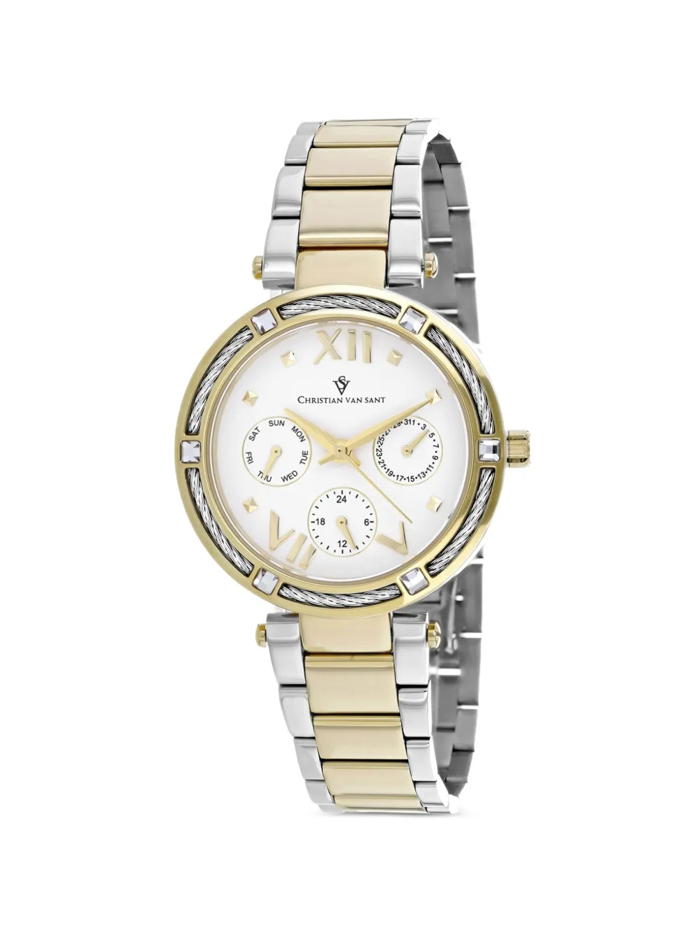 CHRISTIAN VAN SANT Sienna 33mm watch - Bianco
