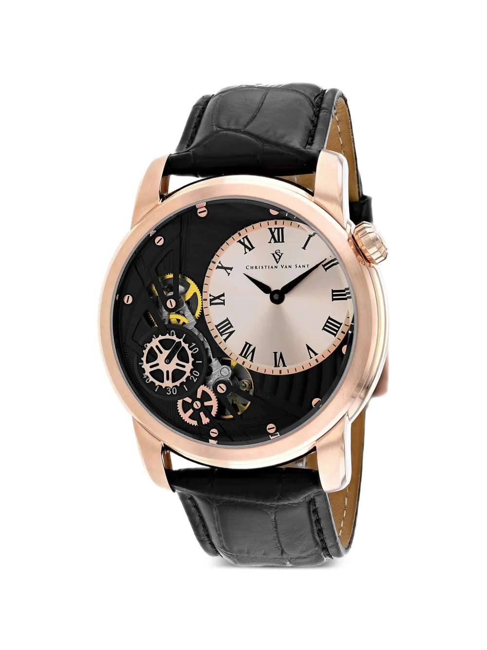 CHRISTIAN VAN SANT Sprocket 44mm watch - Nero