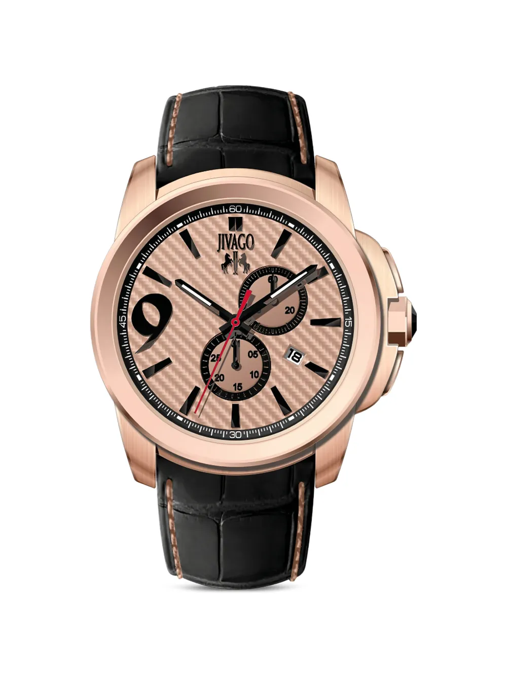 JIVAGO Gliese 43mm watch - Rosa