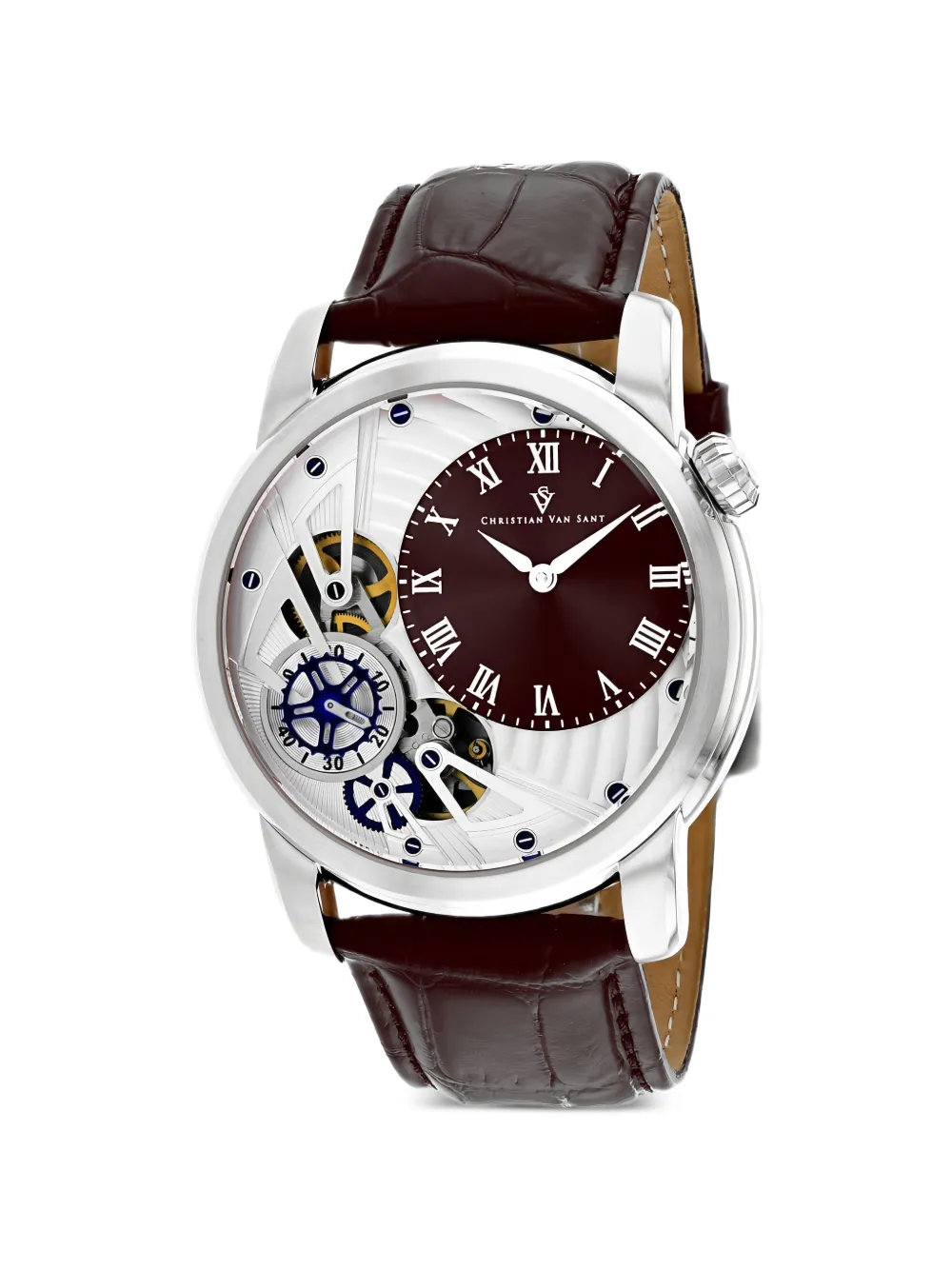 CHRISTIAN VAN SANT Sprocket 46mm watch - Bianco