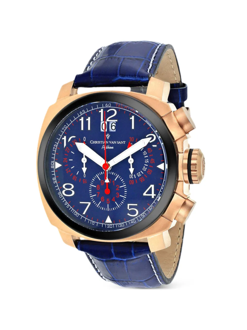 CHRISTIAN VAN SANT Grand Python 48mm watch - Blu
