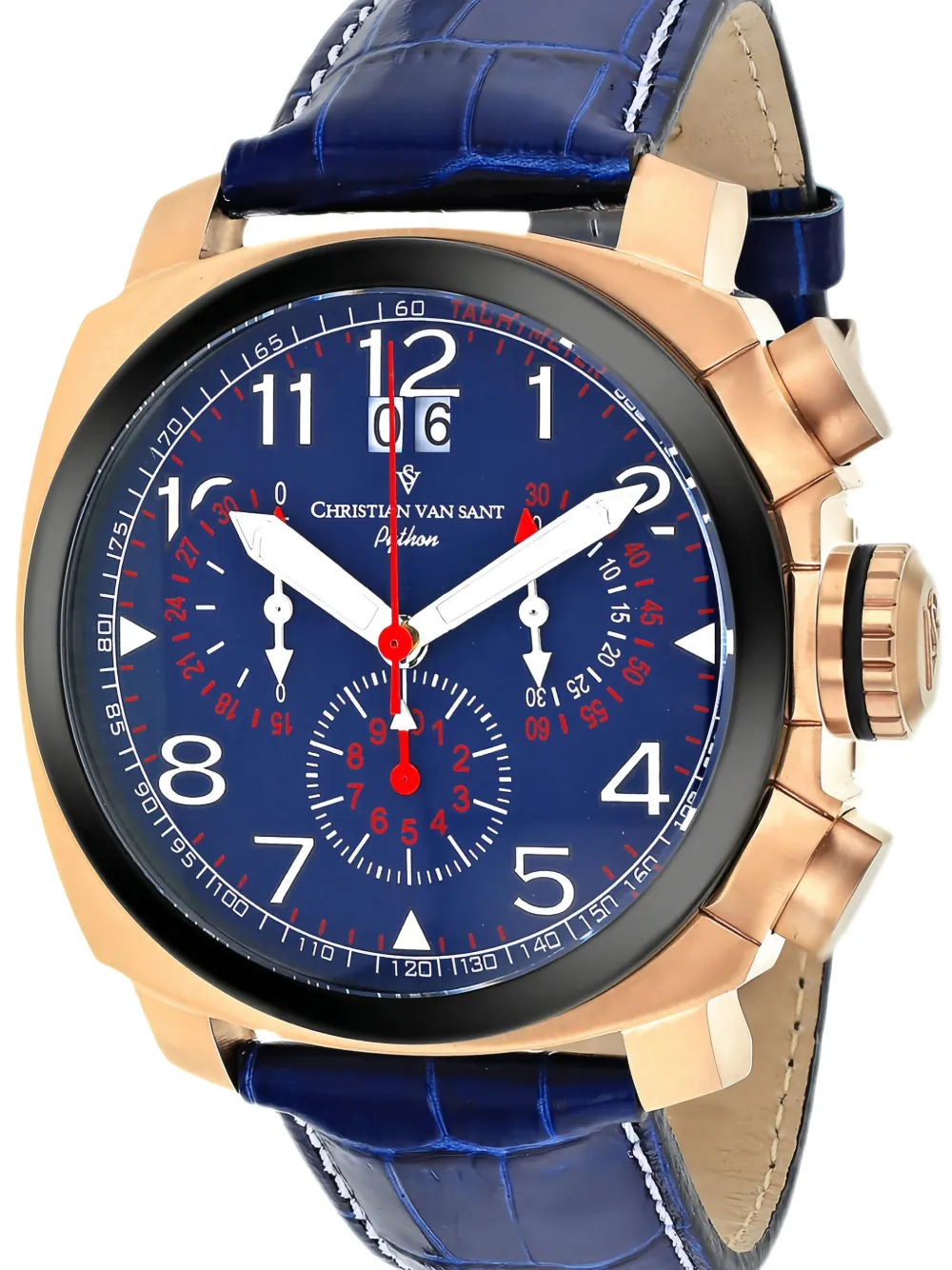  Christian Van Sant Reloj Grand Python De 48 Mm - Azul 