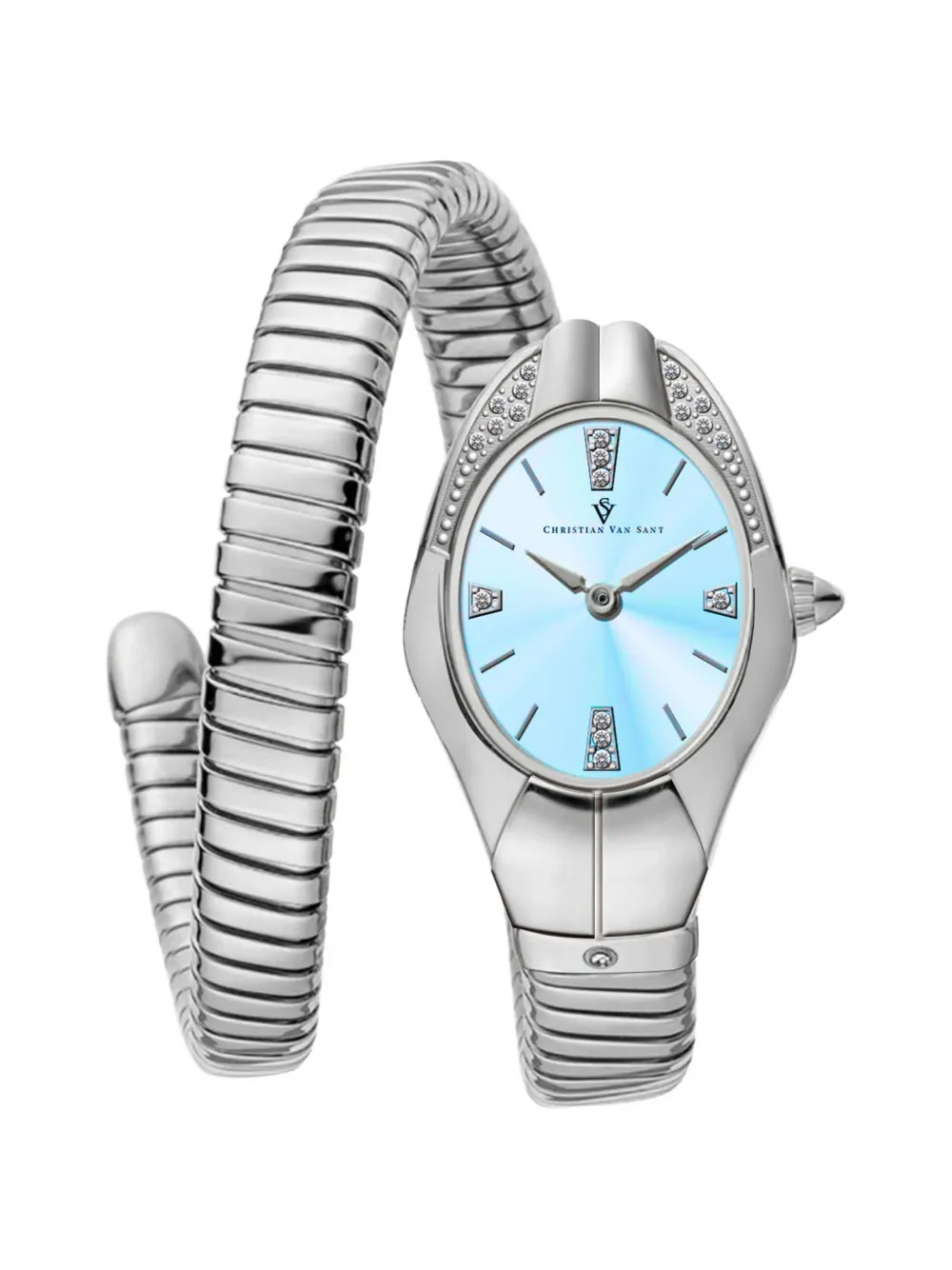 CHRISTIAN VAN SANT Naga 22mm watch - Blu