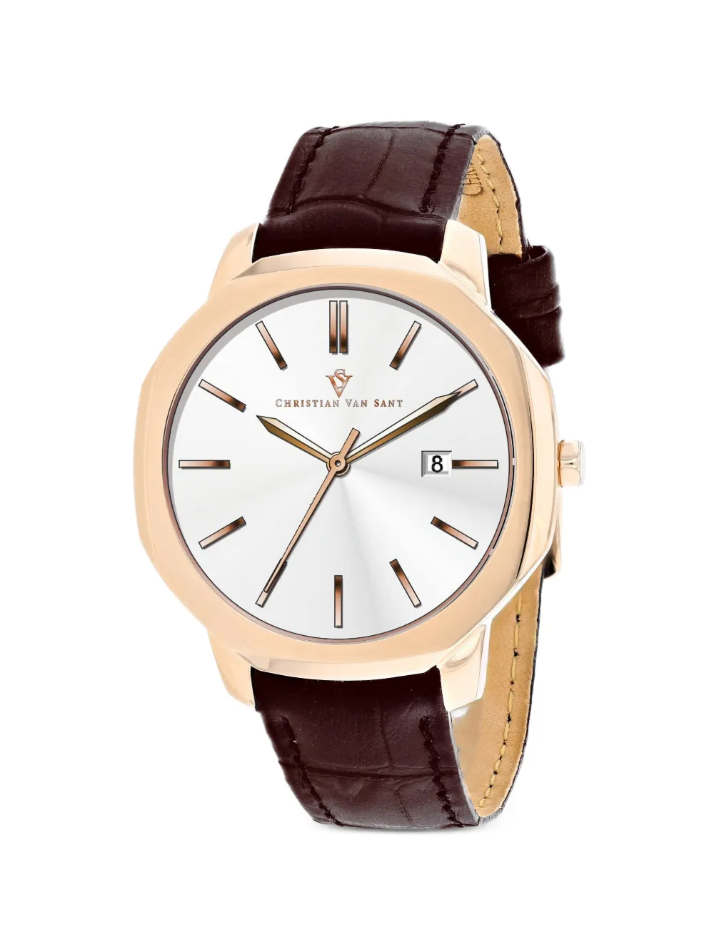CHRISTIAN VAN SANT Octavius 42mm watch - Argento