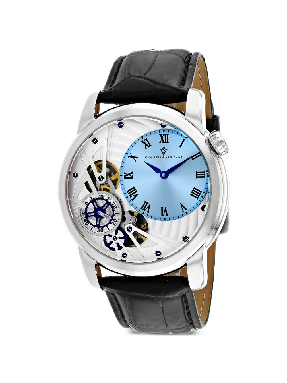 CHRISTIAN VAN SANT Sprocket 46mm watch - Blu