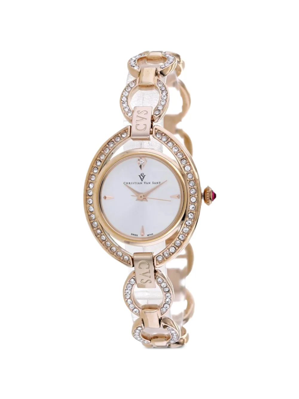 CHRISTIAN VAN SANT Stella 28mm watch - Bianco