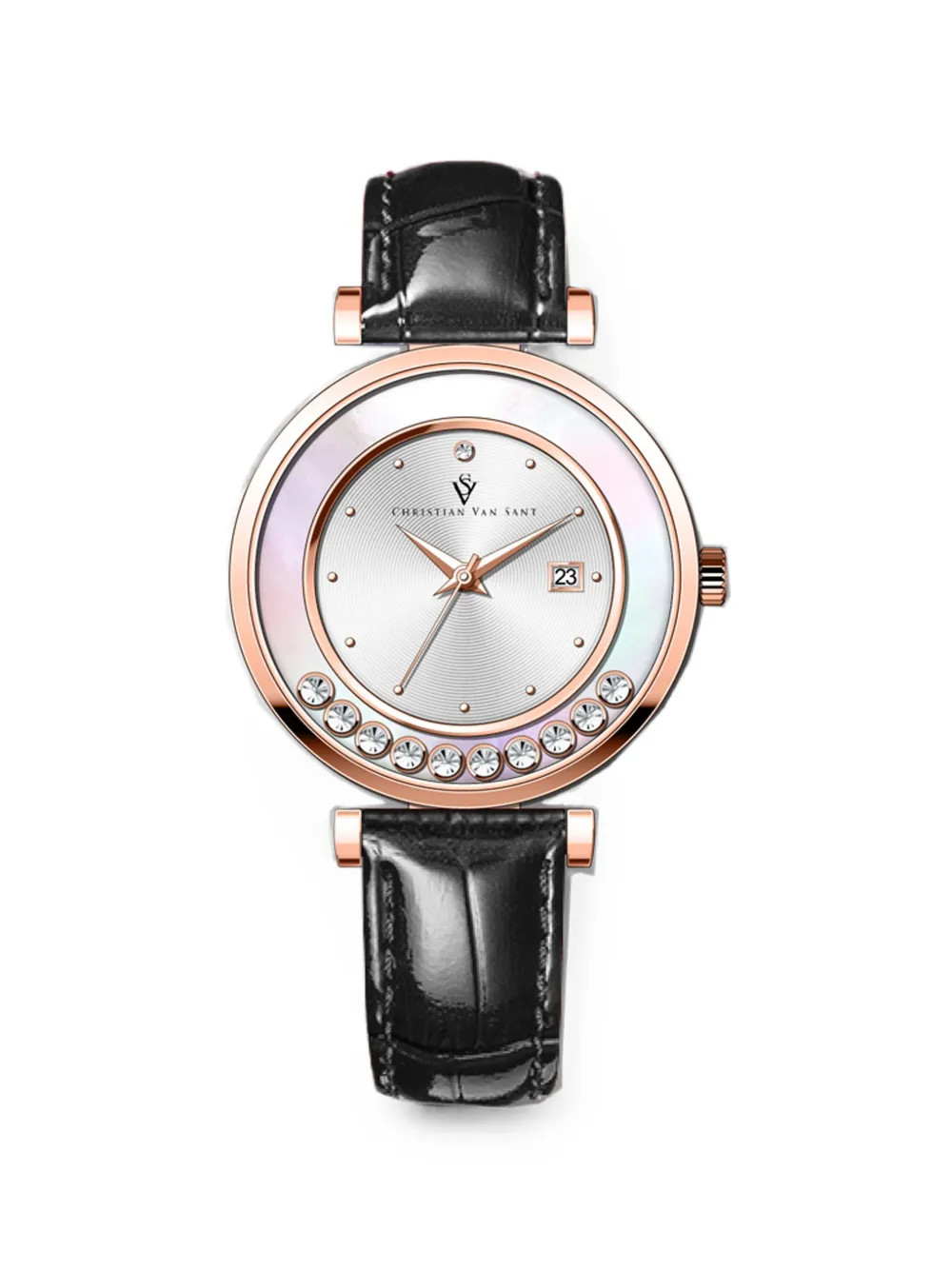 CHRISTIAN VAN SANT Bria 40mm watch - Argento
