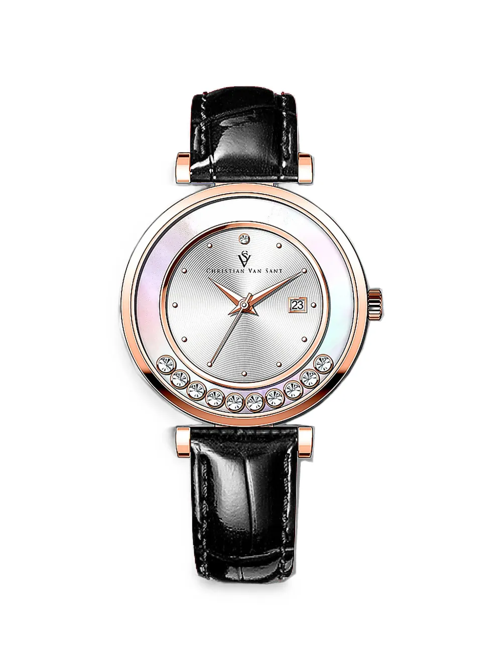 CHRISTIAN VAN SANT Bria 40mm watch - Argento